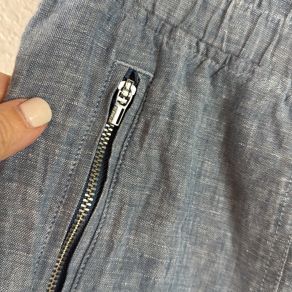Athleta Cabo Linen Jogger Pant 10 - Picture 6 of 9